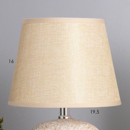 Table lamp "Ines" 1x40W E14 beige 20x20x30cm-2