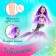 Fairy -tale doll "Magic Mermaid", purple color