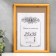 Photo frame pine amber 1/1 25x35 cm