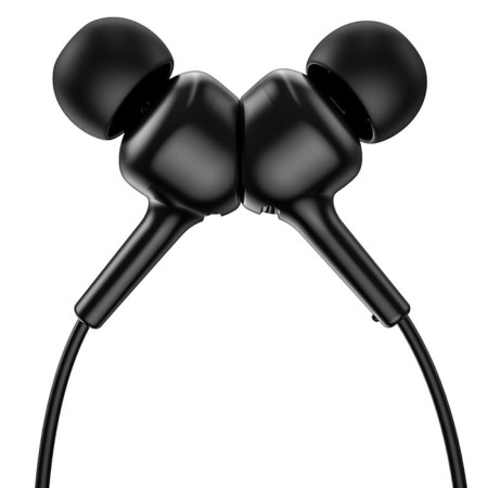 Hoco ES51 headphones, wireless, vacuum, BT5.0, 130 mAh, microphone, black-2