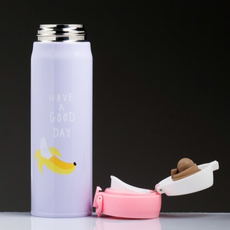 Thermos, 400 ml, top "Master K. Berries", 6.5 x 22.5 cm, mix-1