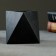 Concrete Kashpo "Abstraction" Black 11 x 11 x 9 cm