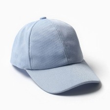Women's cap minku, blue color, size 56-58