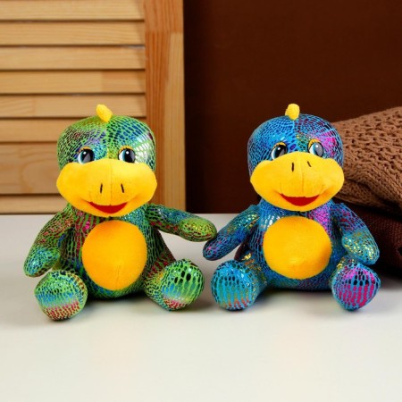 Soft toy "Dragon", brilliant, 17 cm, mix color-1