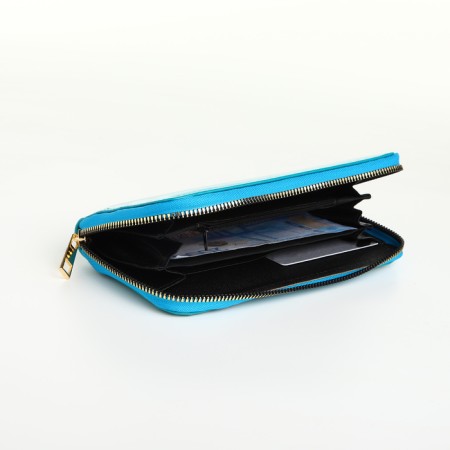 Lightning wallet, turquoise color-3
