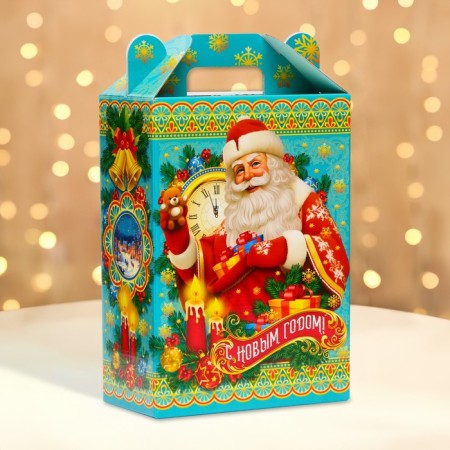 Gift box New Year's fairy tale in the house 18.5 x 10 x 30.5 cm