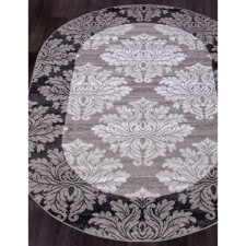 Ковёр овальный Merinos Silver, размер 80x150 см, цвет gray