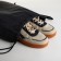 Bag for shoes on the lace, black color
