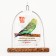 Funny swing Seven Seeds toy poultry poultry with a nut of 60 g