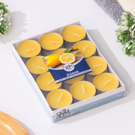 A set of tea candles aromatic "lemon", 24 pcs-3