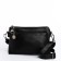Bag Cross-Bodi with a zipper, black color