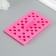 Plastic stamp "Rhombus with a square" 12.8x7.5 cm