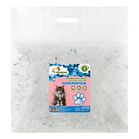 Filler "Pigger" Silicagel Round + Crystals 4 kg absorption up to 10 liters