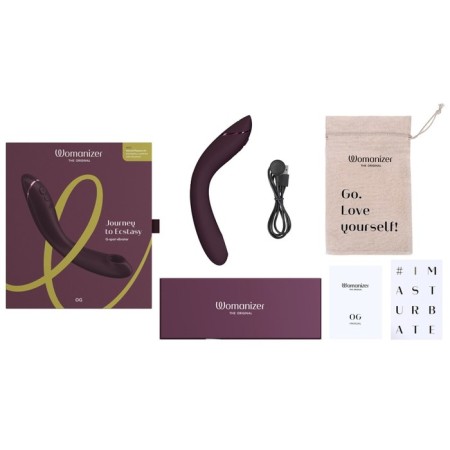 Vibrator stimulator Go-point Womanizer OG with Pleasure Air technology, purple-7