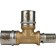 STOUT SFP-0005-262616, D = 26 x 26 x 16 mm, transition, brass