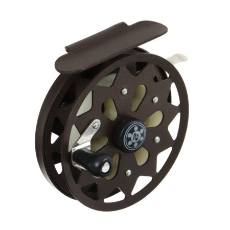 Inertial coil, metal, 2 bearings, diameter 7.5 cm, dark brown color, TL75A-2