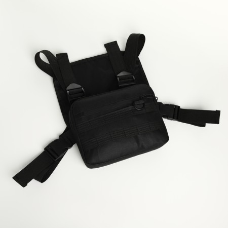 Babberry bag with lightning, external pocket, black color-10