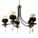 Lyra chandelier 5he27 40w Black 60x60x85 cm Bayerlux
