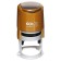 Equipment for round printing automatic Colop Printer R40, diameter 41.5 mm, with a lid, golden housing
