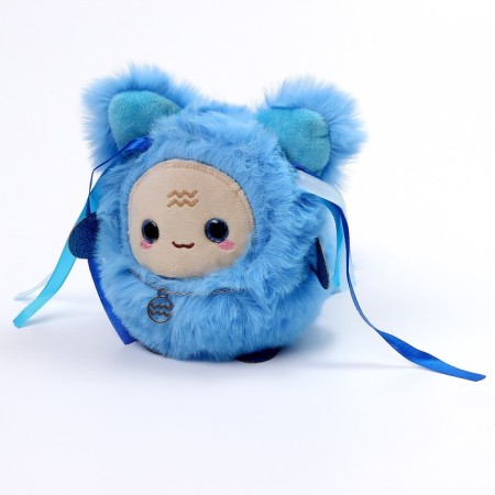 Soft toy "Create your decoration", zodiac sign: Aquarius, 16 cm-1