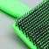 Pucoproding Plastic soft with rounded teeth, medium, 9 x 15.5 cm, green