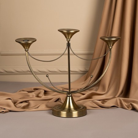 Climber Metal "Duke", 3 candles, 44 x 14 x 24 cm-8
