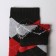 Socks male terry, black color, size 27-29