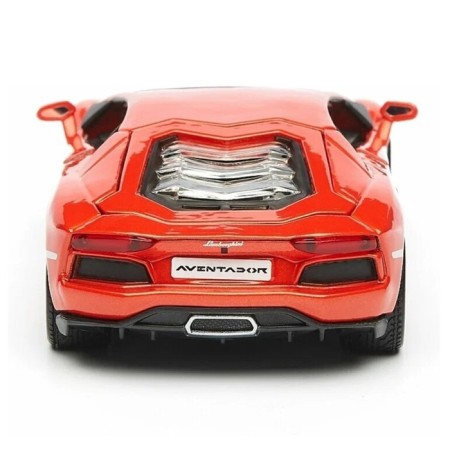 BBURAGO Lamborghini Aventador Coupé, Die-Cast, 1:32, Orange color-2