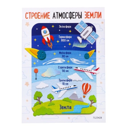 The training set "Studying the planet", atmosphere-5