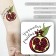Tattoo on the body color "Pomegranate dawn" 6x6 cm
