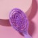 Comb - mini massage, 5.5 × 14 cm, purple color