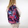 Youth backpack on lightning from textiles, 2 pockets, pink color