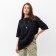Women's T-shirt MIST BASE, L-XL size, black color