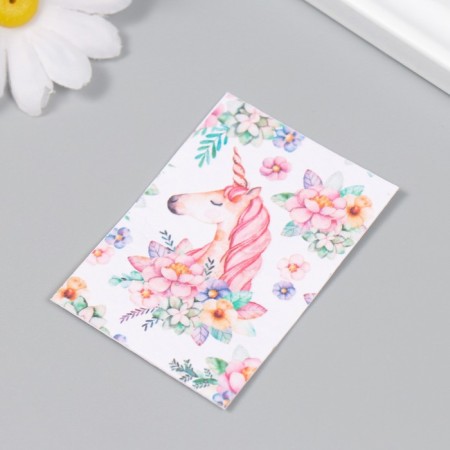 Postcard with seeds "grow itself" unicorn 5*7cm-1