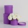 Set of boxes 3 in 1 (18*18*17/15*15*15/12*12*12 cm), lavender