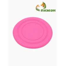 Фрисби, TPR, 14,5 см  розовая