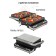 Grill Pioneer GR1022E, 2000 W, anti -stick coating, silver