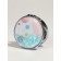 Folding mirror “circles”, d = 7.2 cm, with an increase, the color of mix