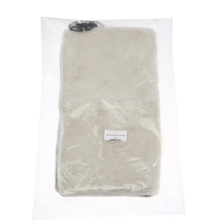 Kitting in the front seat, natural wool, short pile, white-4