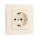 Single Tot Elegant, 16 a, hidden, with salary, beige