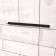 Holder for fragmentation keys, wall, black