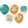 Shar Latex 12 "" Feast of September 1! ", Pastel, 1-way, 5 designs, set 25 pcs., Mix