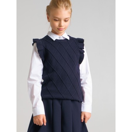 Vest for a girl, height 146 cm-4