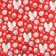 Glossy packaging paper "New Year's toys", 60 x 90 cm, New Year