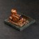 Souvenir "Buddha", 5x5x5 cm, coil, gypsum, minerals