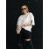 Women's T -shirt Liberta, One Size size, Pimbir color