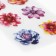 Stickers for gifts and flowers "Flowers", vinyl, 9.3 x 16 cm