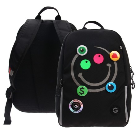 Youth backpack Grizzly, 38 x 29 x 16 cm, ergonomic back