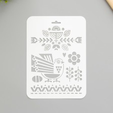 Plastic stencil 