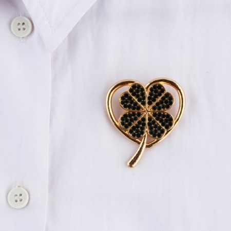 Brooch "Yekaterinburg", 3.9 x 3.6 cm-4